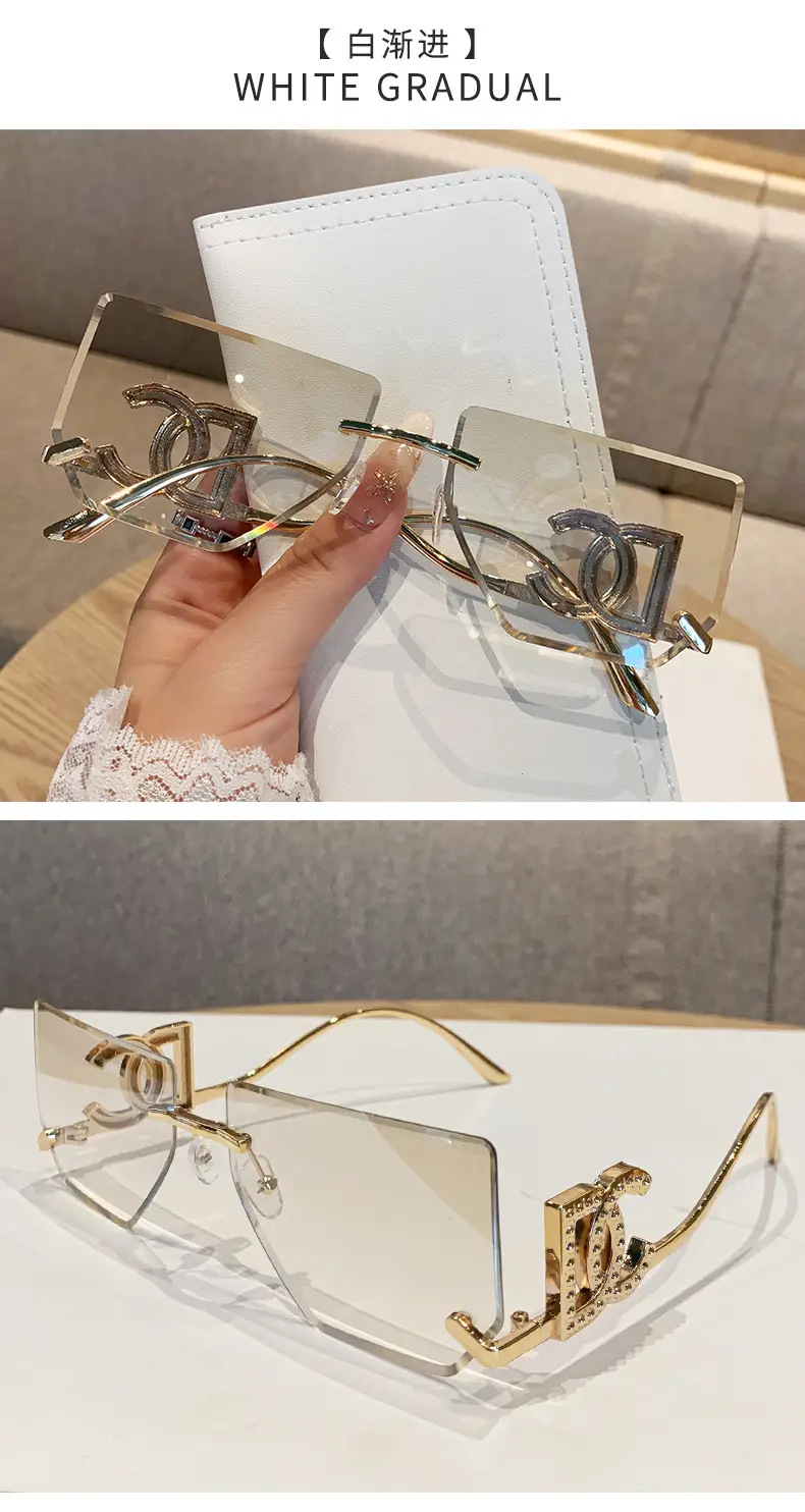 Women Square Frame Sunglasses Anti-UV European American — feature 15