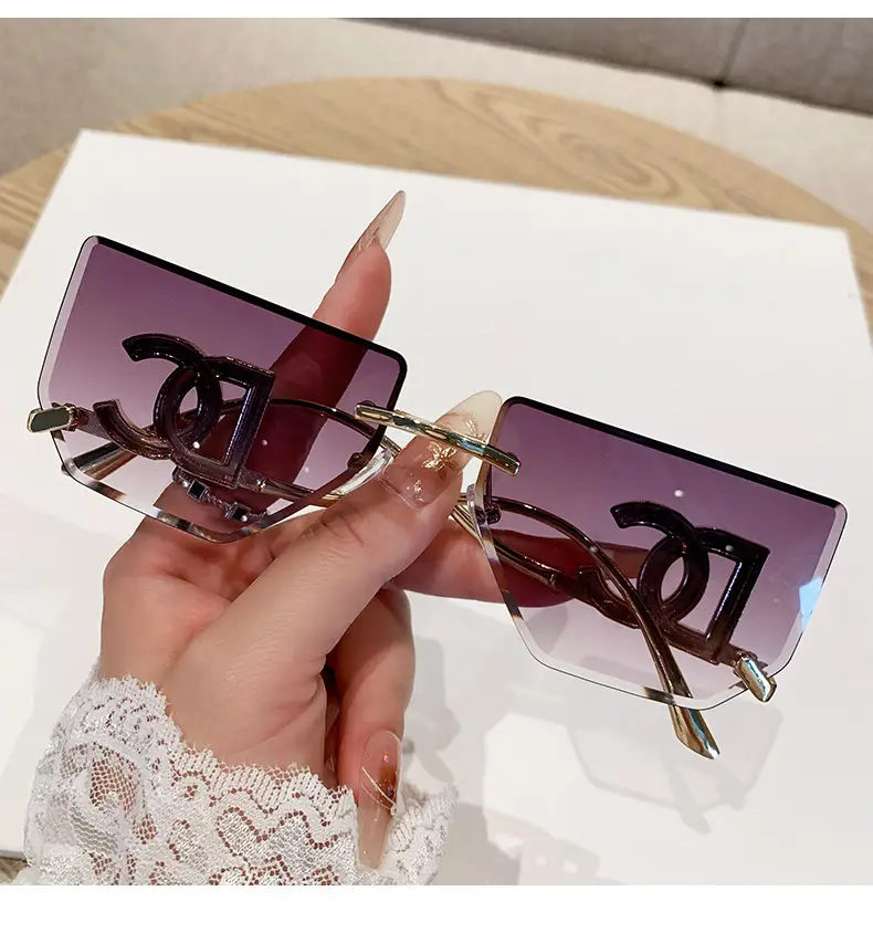 Women Square Frame Sunglasses Anti-UV European American — feature 6