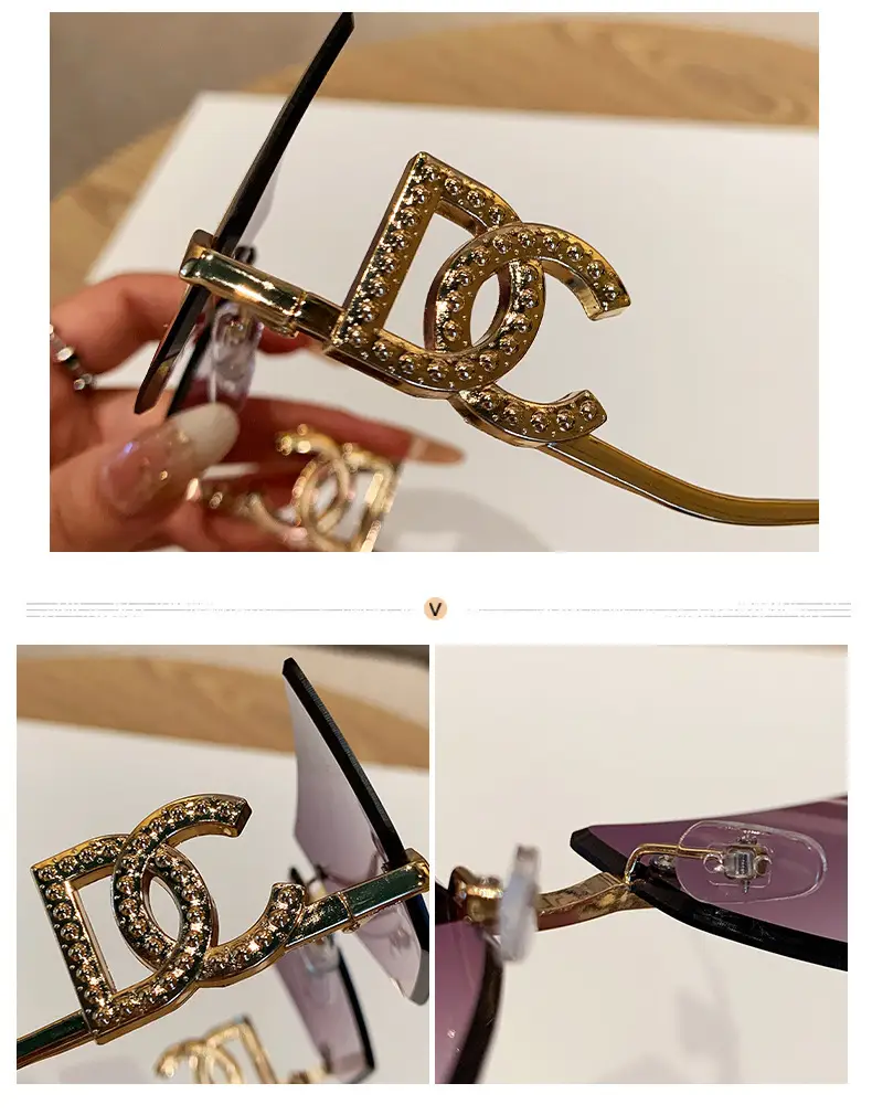 Women Square Frame Sunglasses Anti-UV European American — feature 7