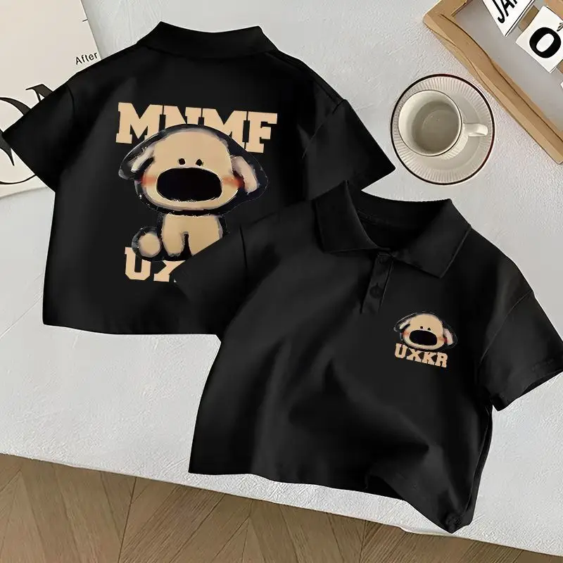 Pure Cotton Kids Polo Shirt Set Navy Blue 2025 β feature 6