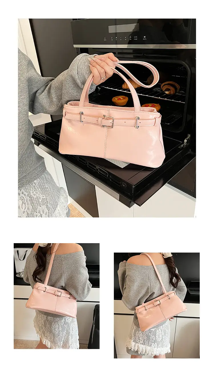 Red Korean Style Shoulder Bag for Women 2025 — feature 12
