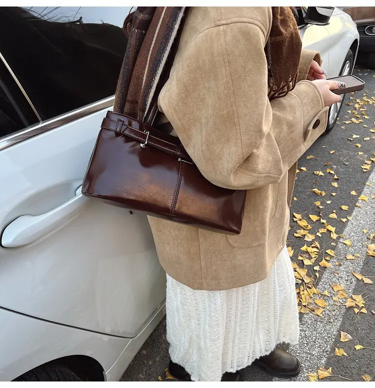 Red Korean Style Shoulder Bag for Women 2025 — feature 17