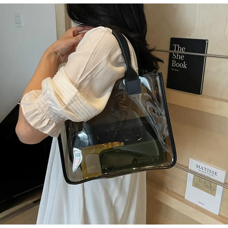 Sunlight Clear Transparent Shoulder Bag for Women — feature 11