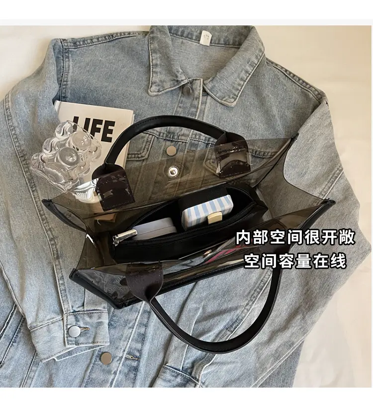 Sunlight Clear Transparent Shoulder Bag for Women — feature 8