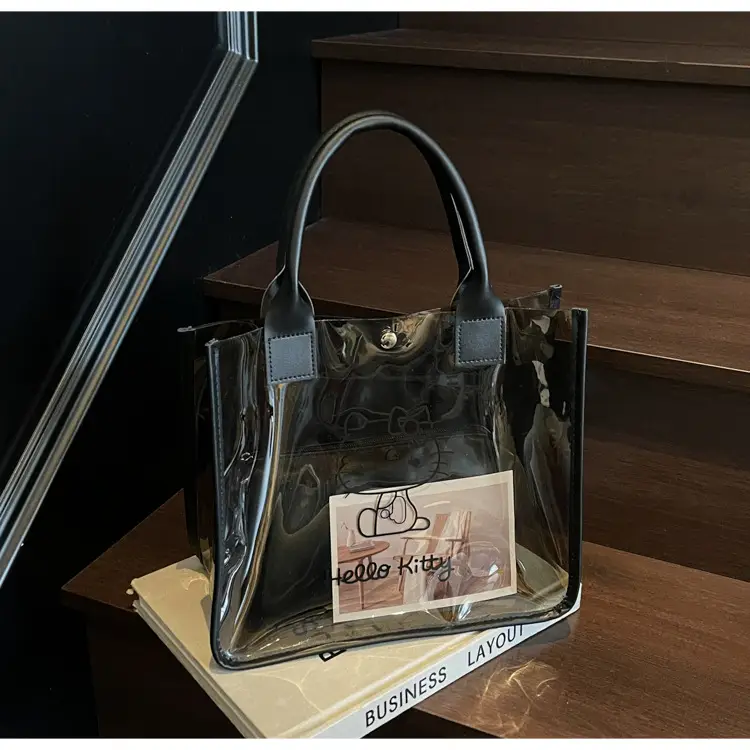 Sunlight Clear Transparent Shoulder Bag for Women