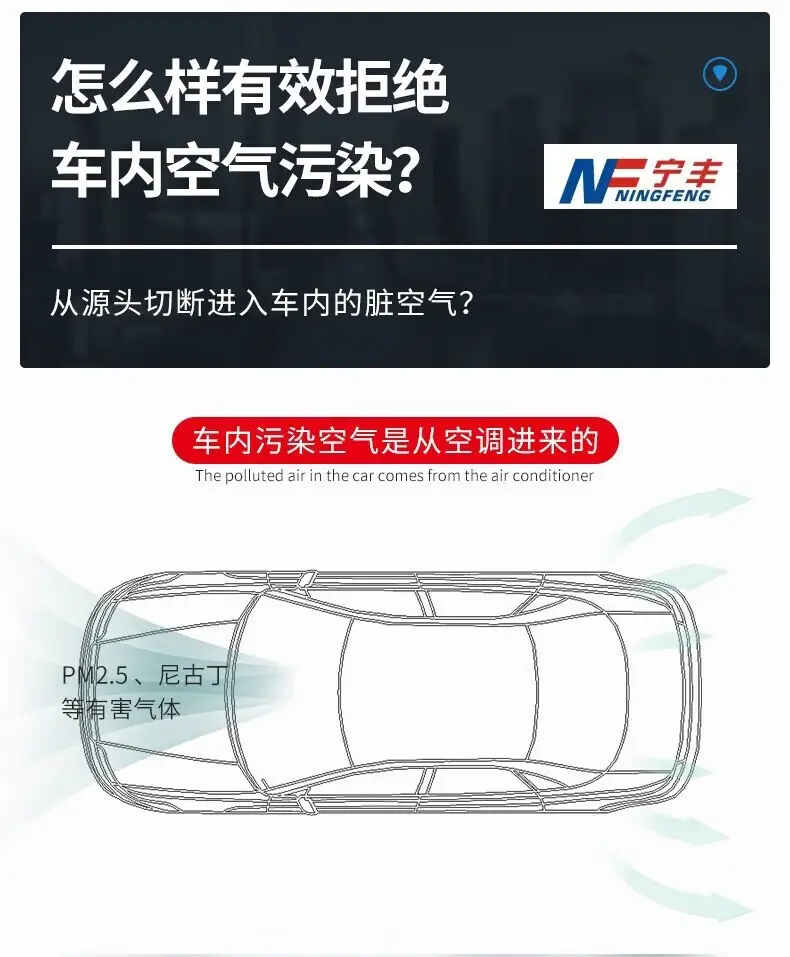Suitable for Toyota Vios Air Conditioning Filter + Air Filter Set Activated Carbon Filter Car Air Filter Grids 17-22 — feature 13