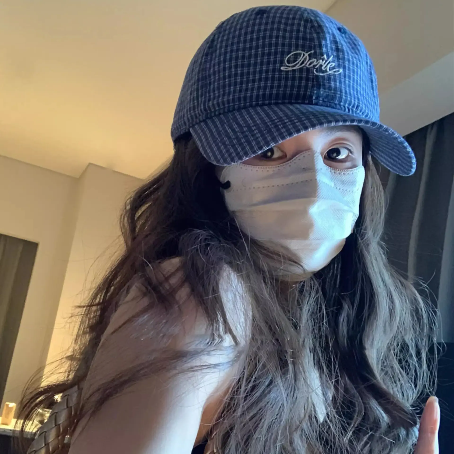 Korean Style Duckbill Cap for Women Summer Autumn Large Head Circumference Letter Embroidery — feature 21