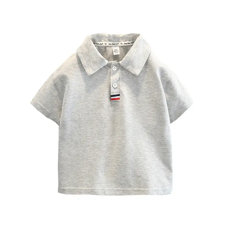 Boys Polo Shirt White Medium Large Casual Summer Top - Image 7