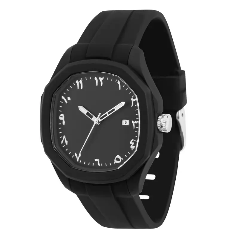 Light Luxury Silicone Watch for Men Women Quartz Waterproof 50m - Image 5