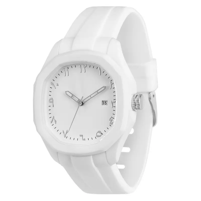 Light Luxury Silicone Watch for Men Women Quartz Waterproof 50m - Image 7