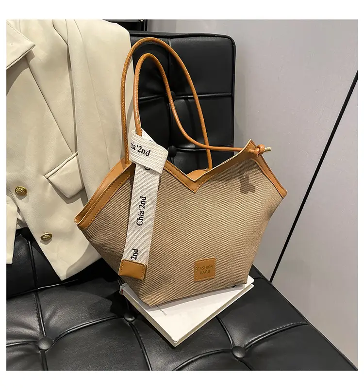 Retro Grey Tan Women's Shoulder Bag 2025 — feature 25
