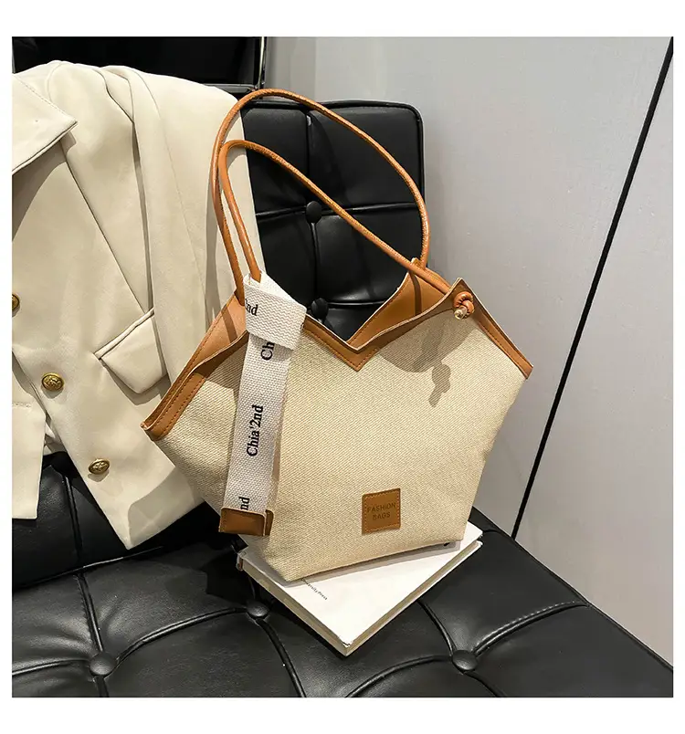 Retro Grey Tan Women's Shoulder Bag 2025 — feature 26