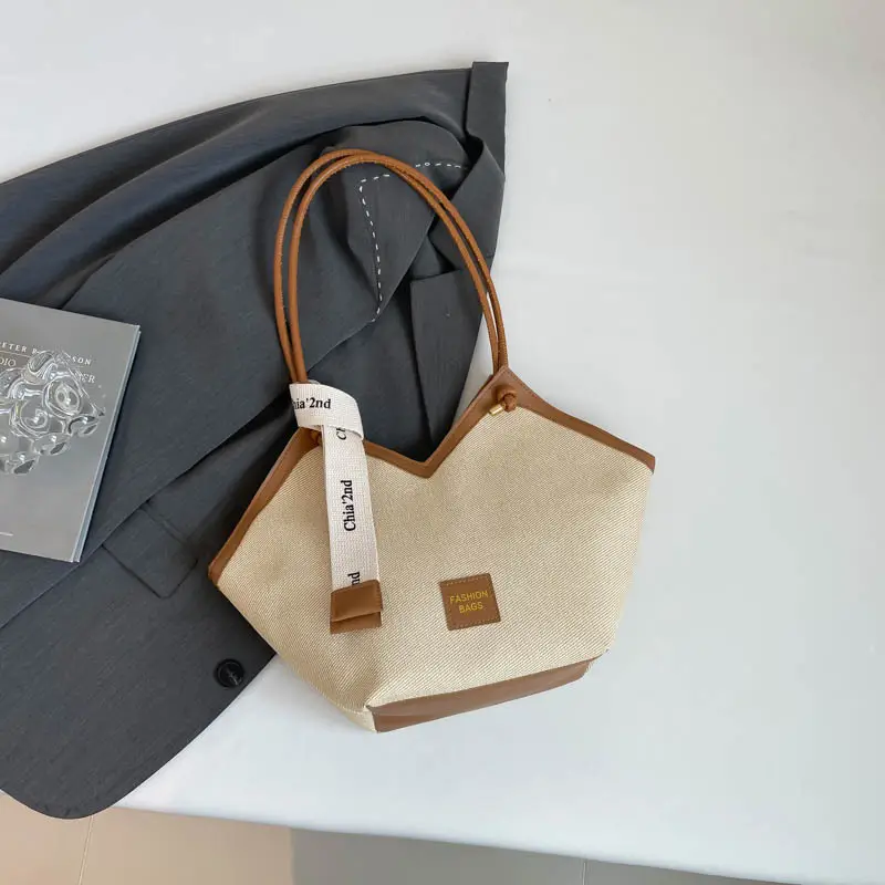 Retro Grey Tan Women's Shoulder Bag 2025