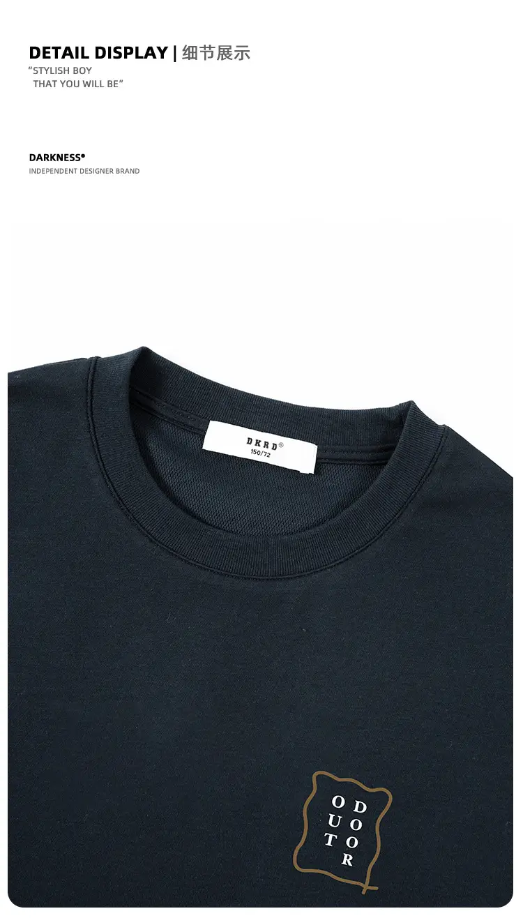 Kids Unisex Sleeveless T-Shirt Dark Blue Mountain Design — feature 13