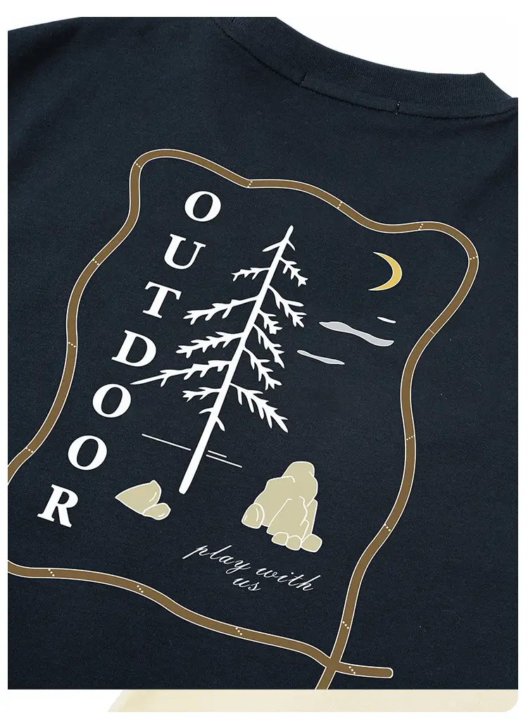 Kids Unisex Sleeveless T-Shirt Dark Blue Mountain Design — feature 14