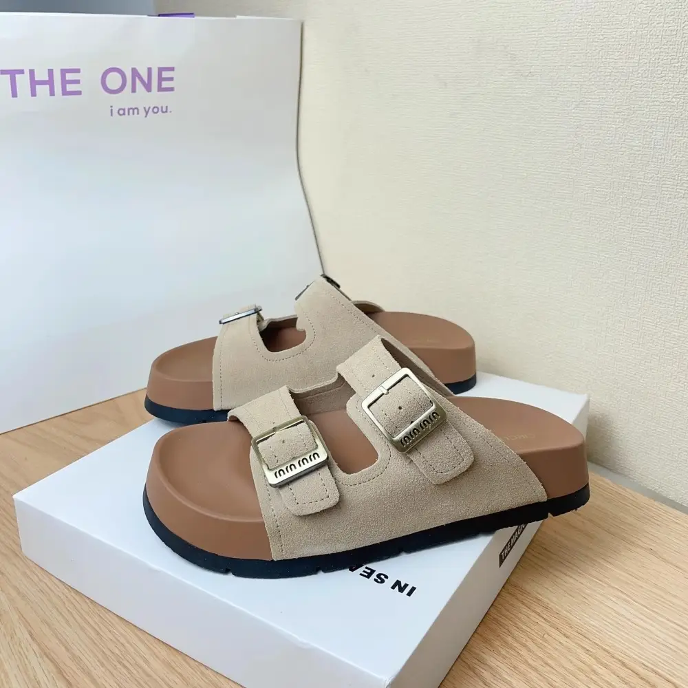 Women's Pink French Birkenstock Sandals Summer