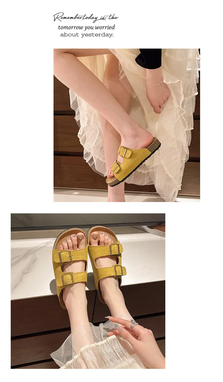 Women's Blue Leather Sandals Summer 2025 — feature 12