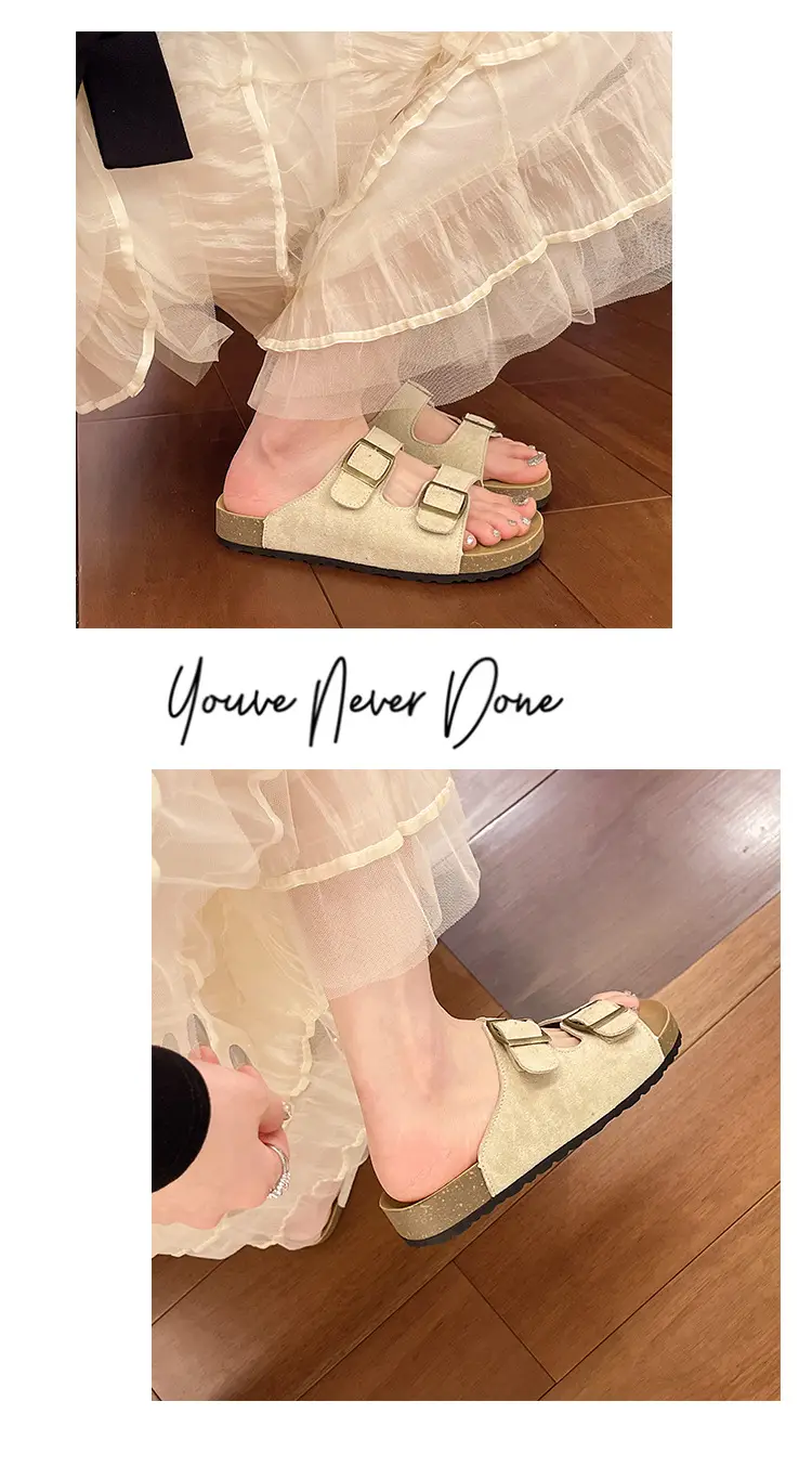 Women's Blue Leather Sandals Summer 2025 — feature 14