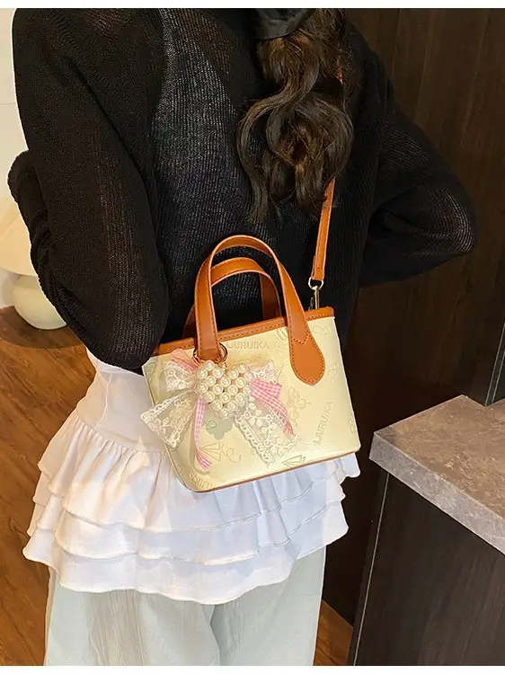 Pink Butterfly Crossbody Bag 2026 Spring Summer New Korean Fashion - Image 7