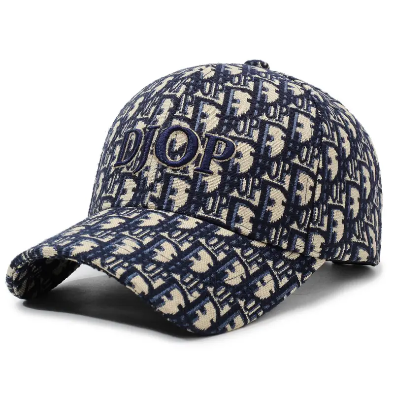Men Printed Letter Cap Spring Fall Beige - Image 10