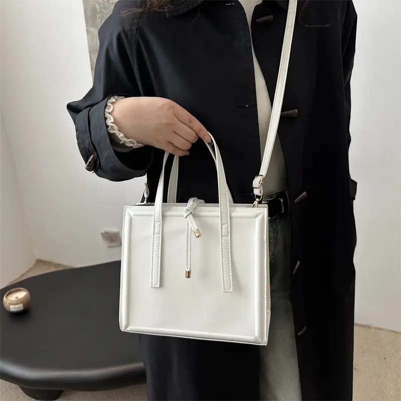 2025 New Classy Tan Shoulder Bag Pu Leather - Image 7