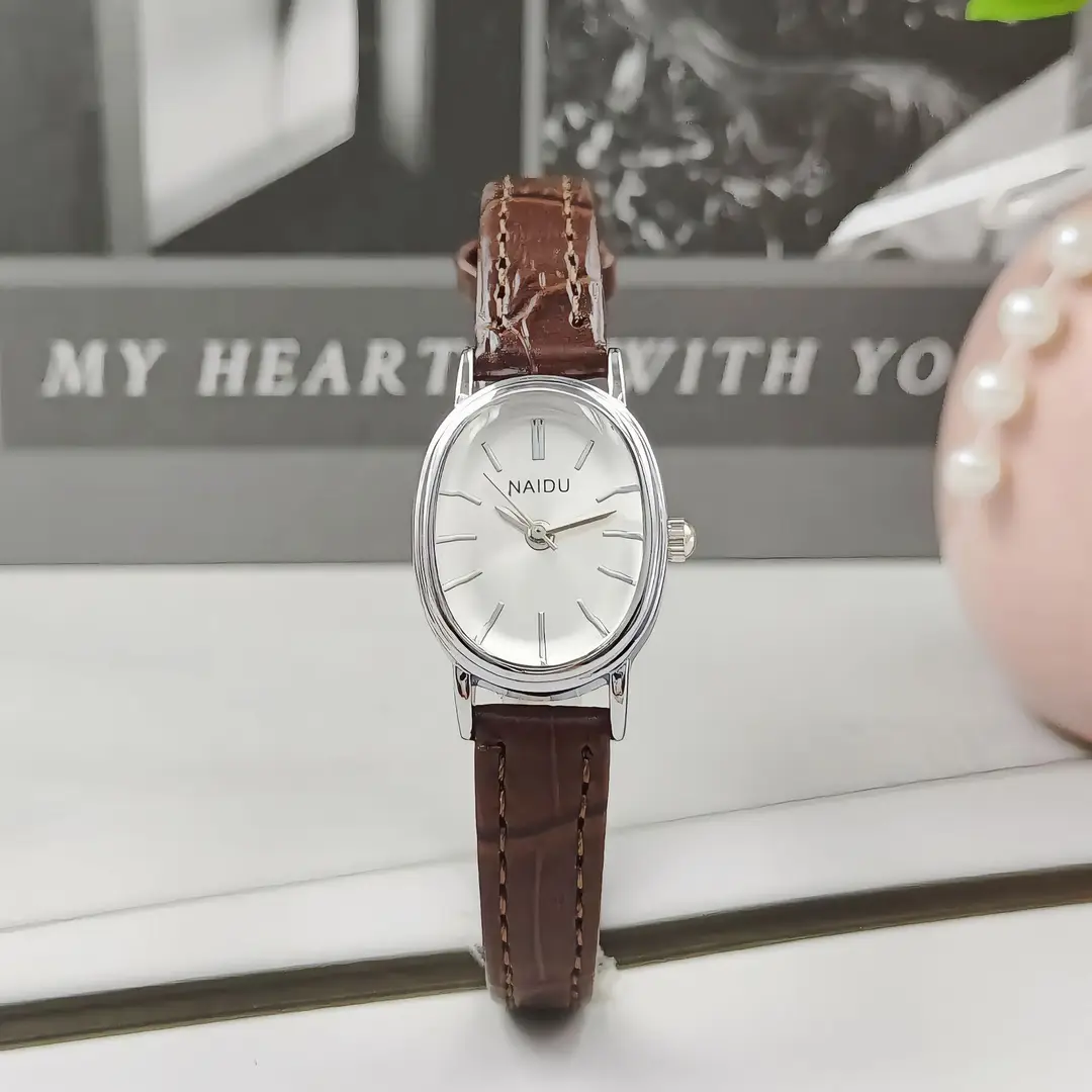 Oval Cross-Border New Women's Watch Women's Belt Women's Watch High-Looking Guangzhou Watch Temperament Niche Quartz Watch