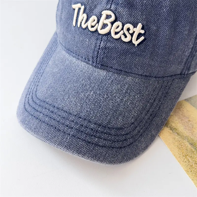 Maroon Embroidered Baseball Cap for Women Men — feature 12