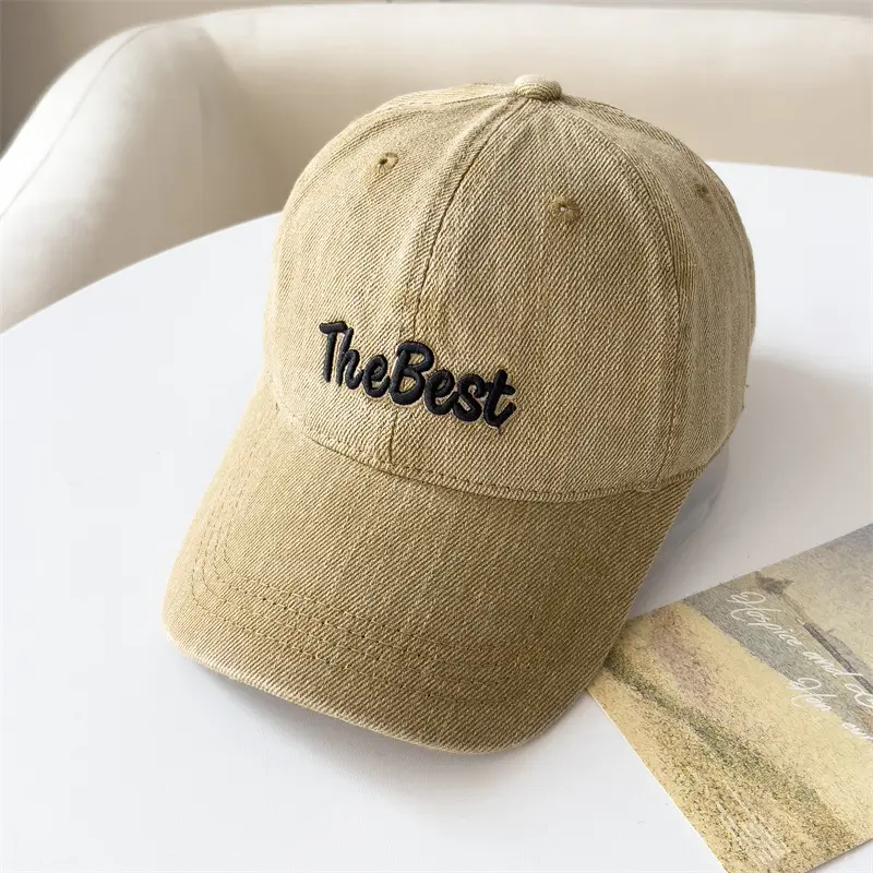 Maroon Embroidered Baseball Cap for Women Men - Image 2