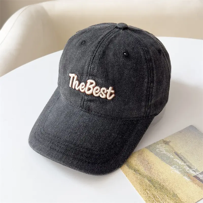 Maroon Embroidered Baseball Cap for Women Men - Image 4