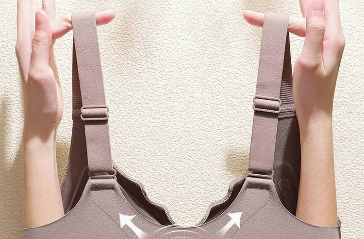 Front-Opening Bra for Women, Large Size, Breathable, Traceless, Thin, Large Breasts, Small, Large Size, Comfortable, Wire-Free Bra for Middle-Aged and Elderly People — feature 25