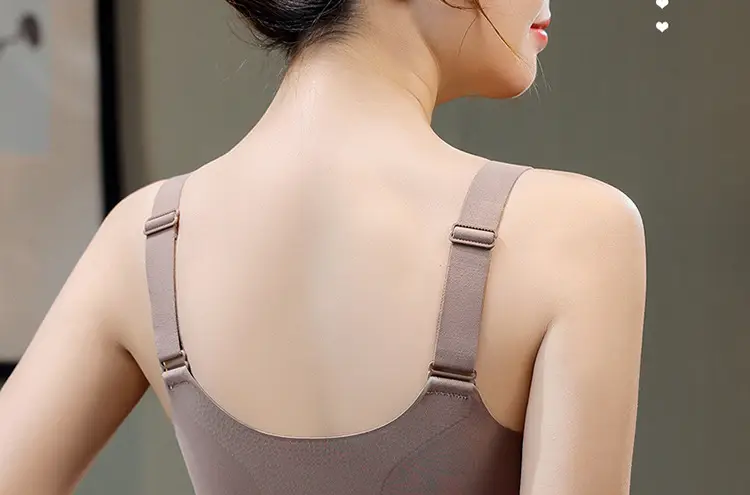 Front-Opening Bra for Women, Large Size, Breathable, Traceless, Thin, Large Breasts, Small, Large Size, Comfortable, Wire-Free Bra for Middle-Aged and Elderly People — feature 35