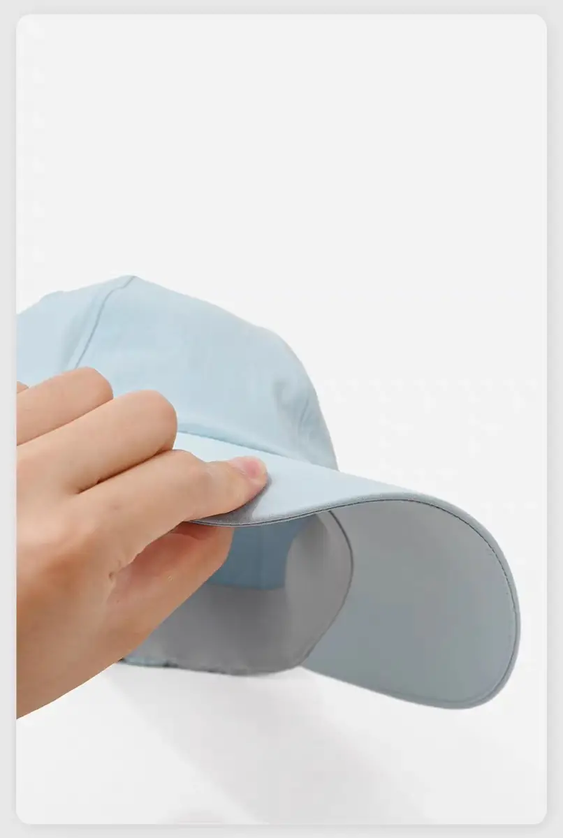 Dopamine Thin Sun Hat Beige Duckbill Cap — feature 10