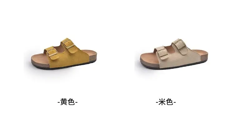 Birkenstock Slippers for Women, Summer 2026 New Model, Half-Slip High-End Thick-Soled Sandals, Versatile Beach Fashion Slippers — feature 7