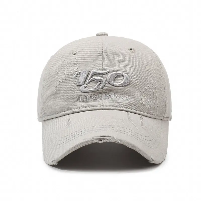 Women's Blue Korean Style Baseball Cap with Logo - Image 9