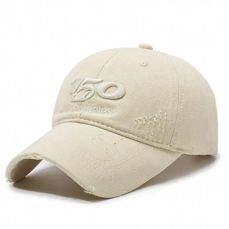 Women's Blue Korean Style Baseball Cap with Logo - Image 3