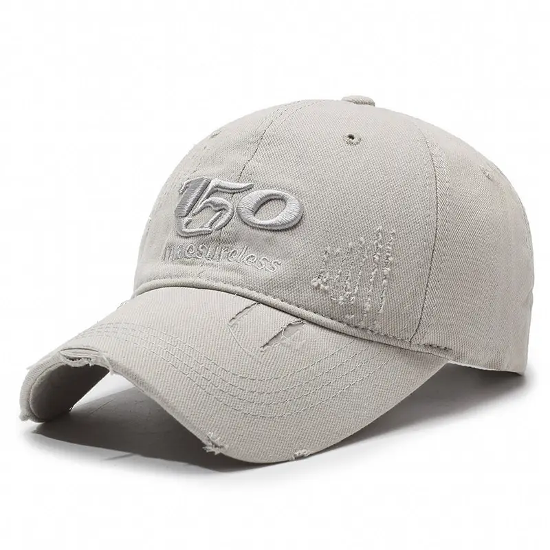 Women's Blue Korean Style Baseball Cap with Logo - Image 5