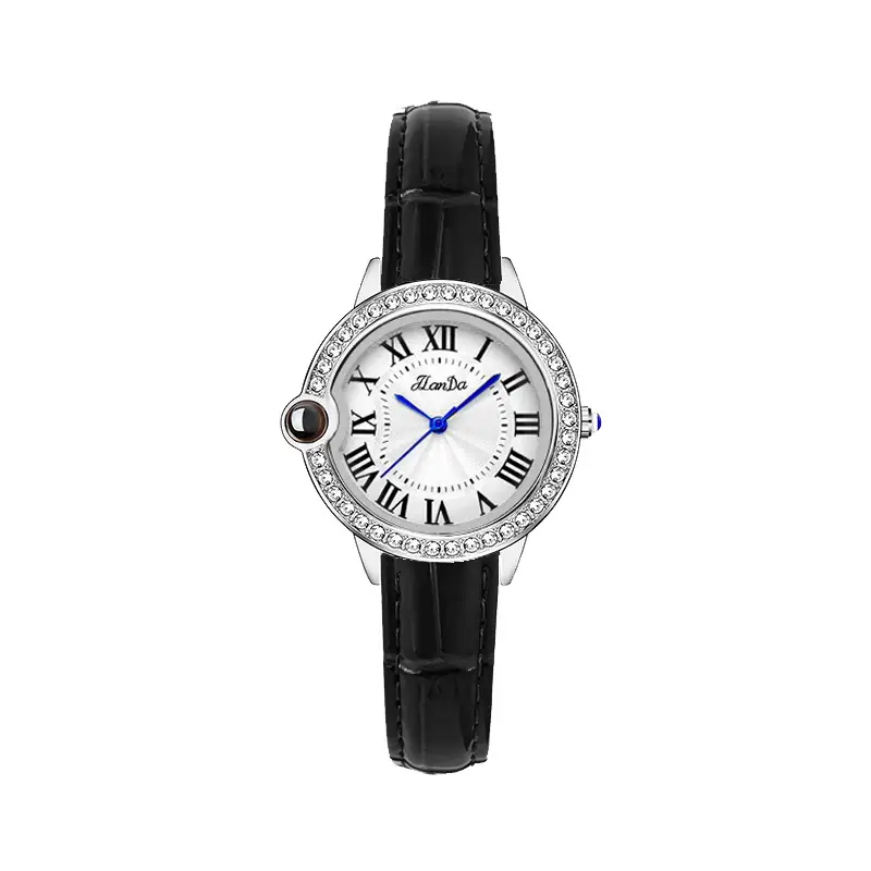 Jlanda Women's Red Crystal Dial Watch - Image 5