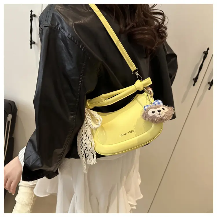 Light Blue Korean Style Handbag for Women — feature 11