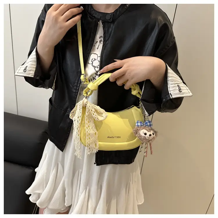 Light Blue Korean Style Handbag for Women — feature 14