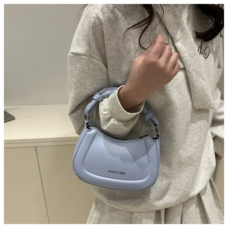 Light Blue Korean Style Handbag for Women — feature 18