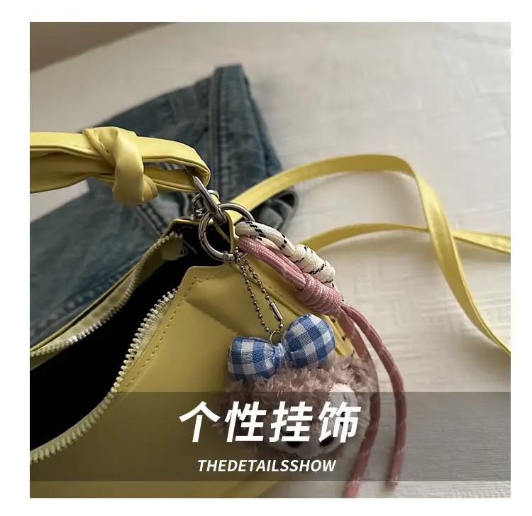 Light Blue Korean Style Handbag for Women — feature 5