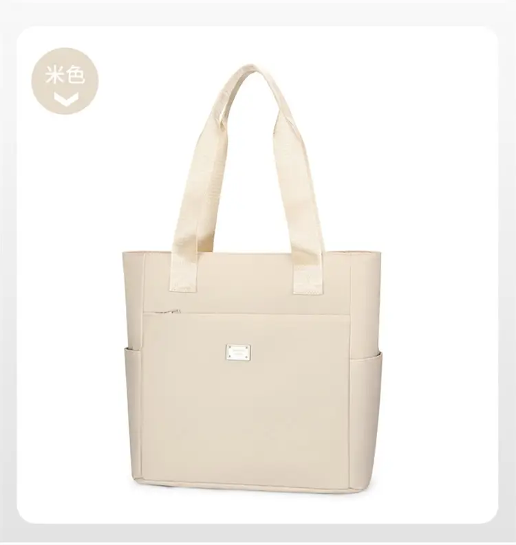 Women's Pink Shoulder Bag with Multi-Pockets — feature 24