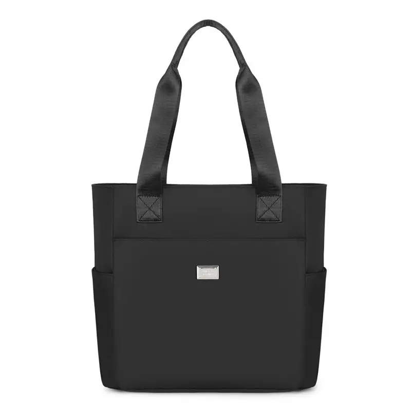Women's Pink Shoulder Bag with Multi-Pockets - Image 2