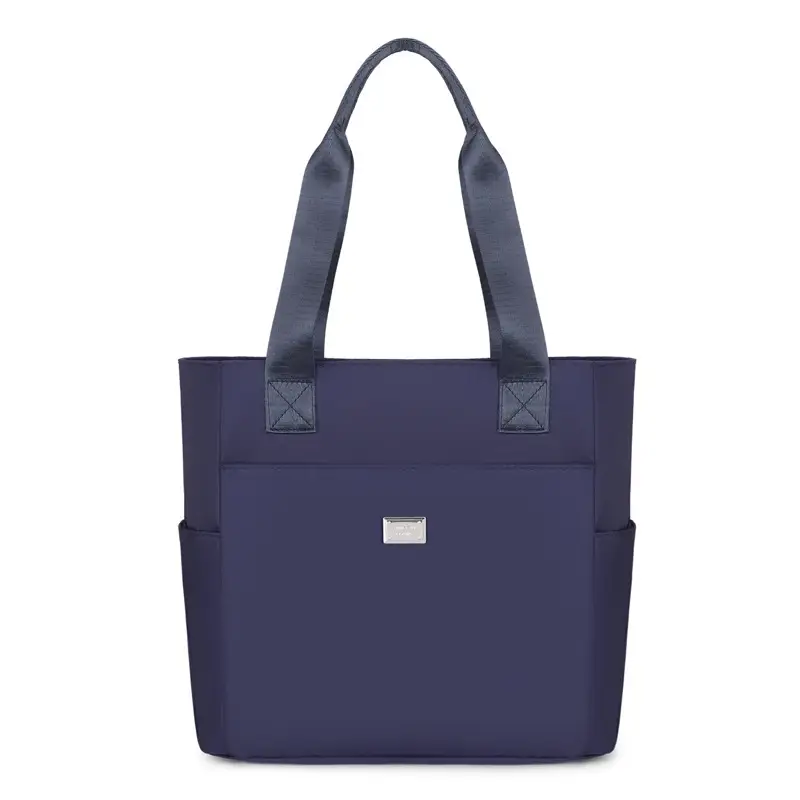 Women's Pink Shoulder Bag with Multi-Pockets - Image 5