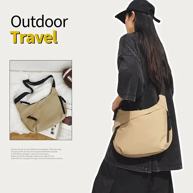 Large Capacity Casual Couple Tote Bag Neutral Crossbody Bag