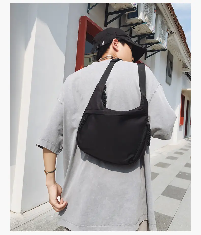 Large Capacity Casual Couple Tote Bag Neutral Crossbody Bag — feature 13