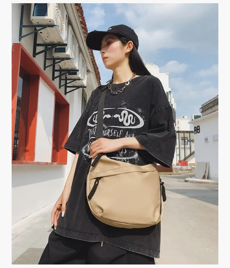 Large Capacity Casual Couple Tote Bag Neutral Crossbody Bag — feature 23