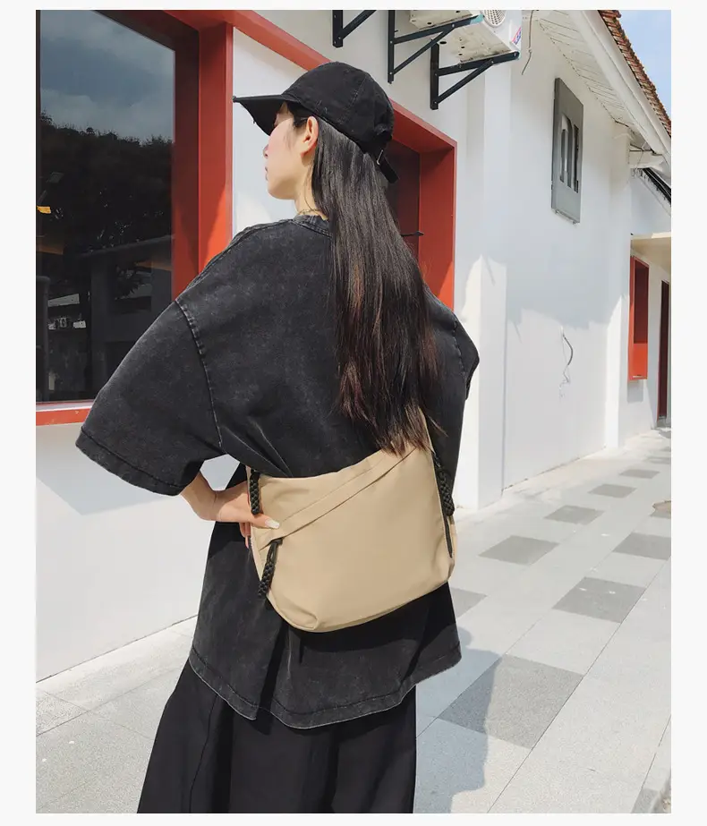Large Capacity Casual Couple Tote Bag Neutral Crossbody Bag — feature 27