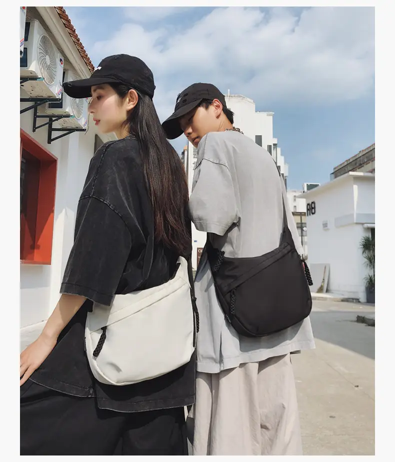 Large Capacity Casual Couple Tote Bag Neutral Crossbody Bag — feature 28