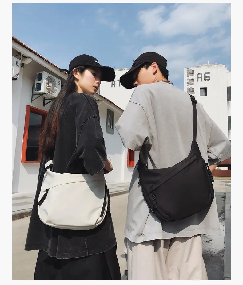 Large Capacity Casual Couple Tote Bag Neutral Crossbody Bag — feature 29